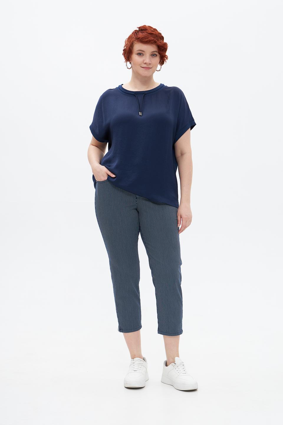 Джинсы Rabe collection в полоску