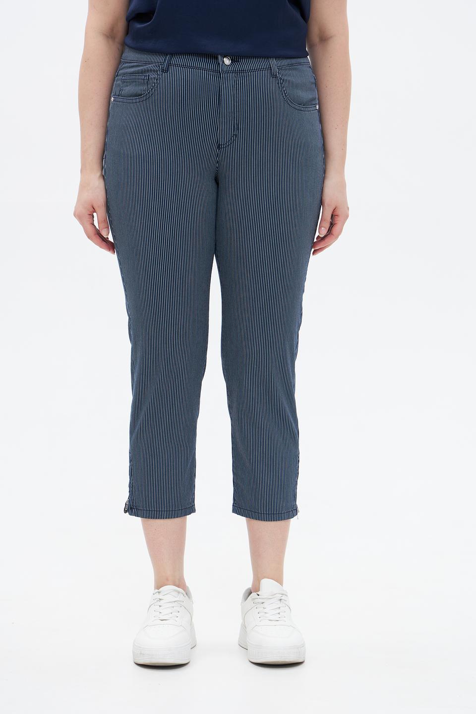 Джинсы Rabe collection в полоску