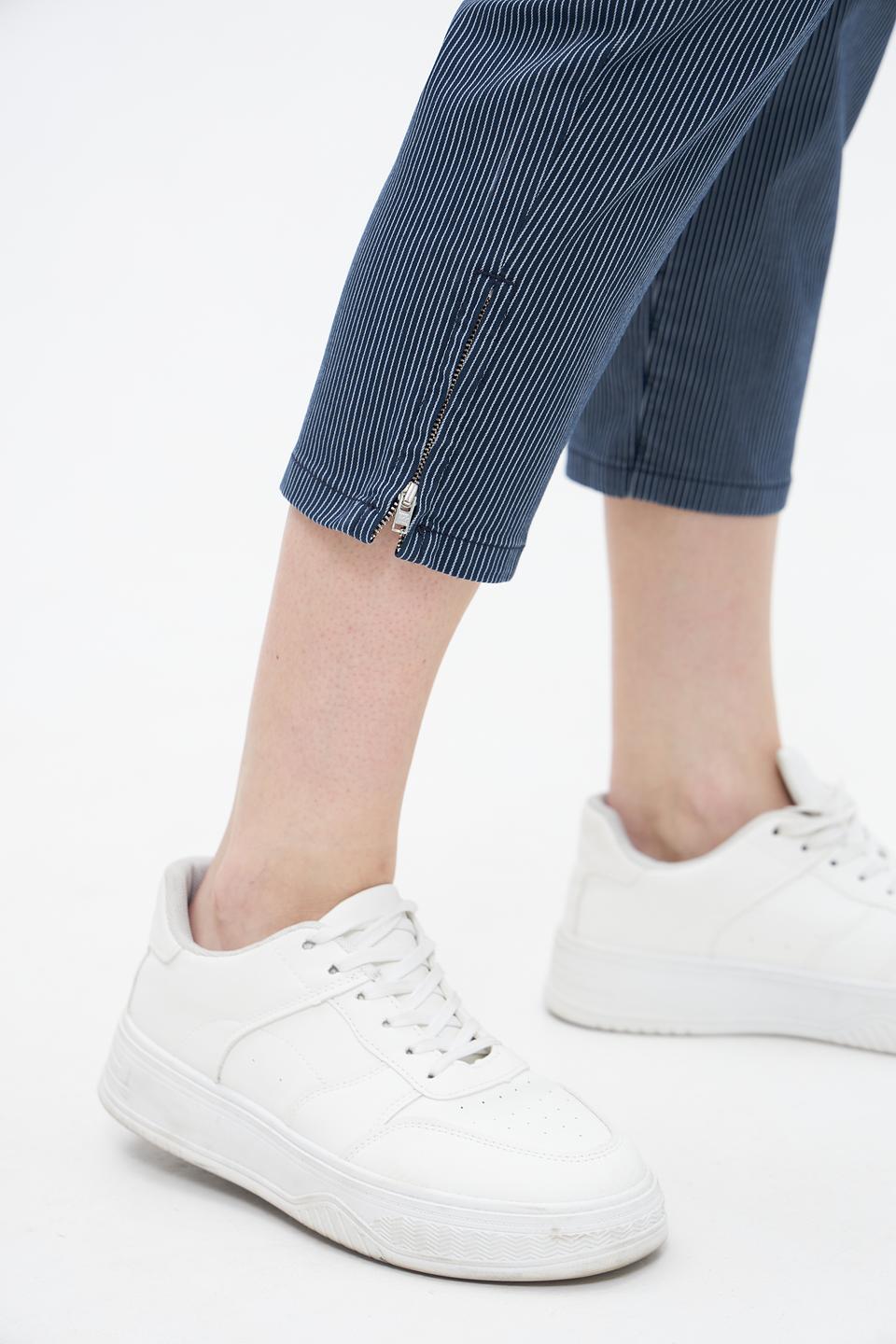 Джинсы Rabe collection в полоску