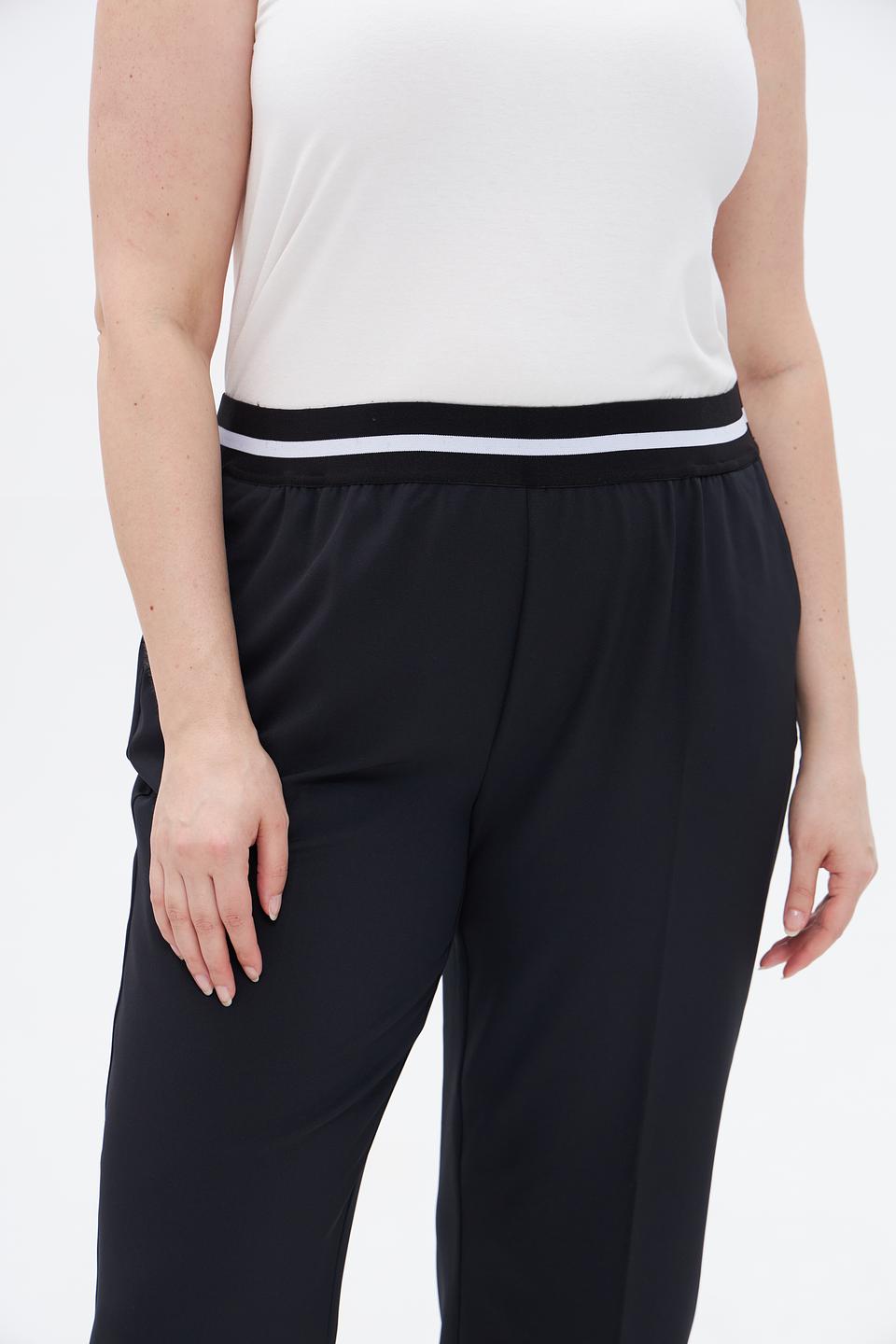 Брюки Monari кюлоты чёрные