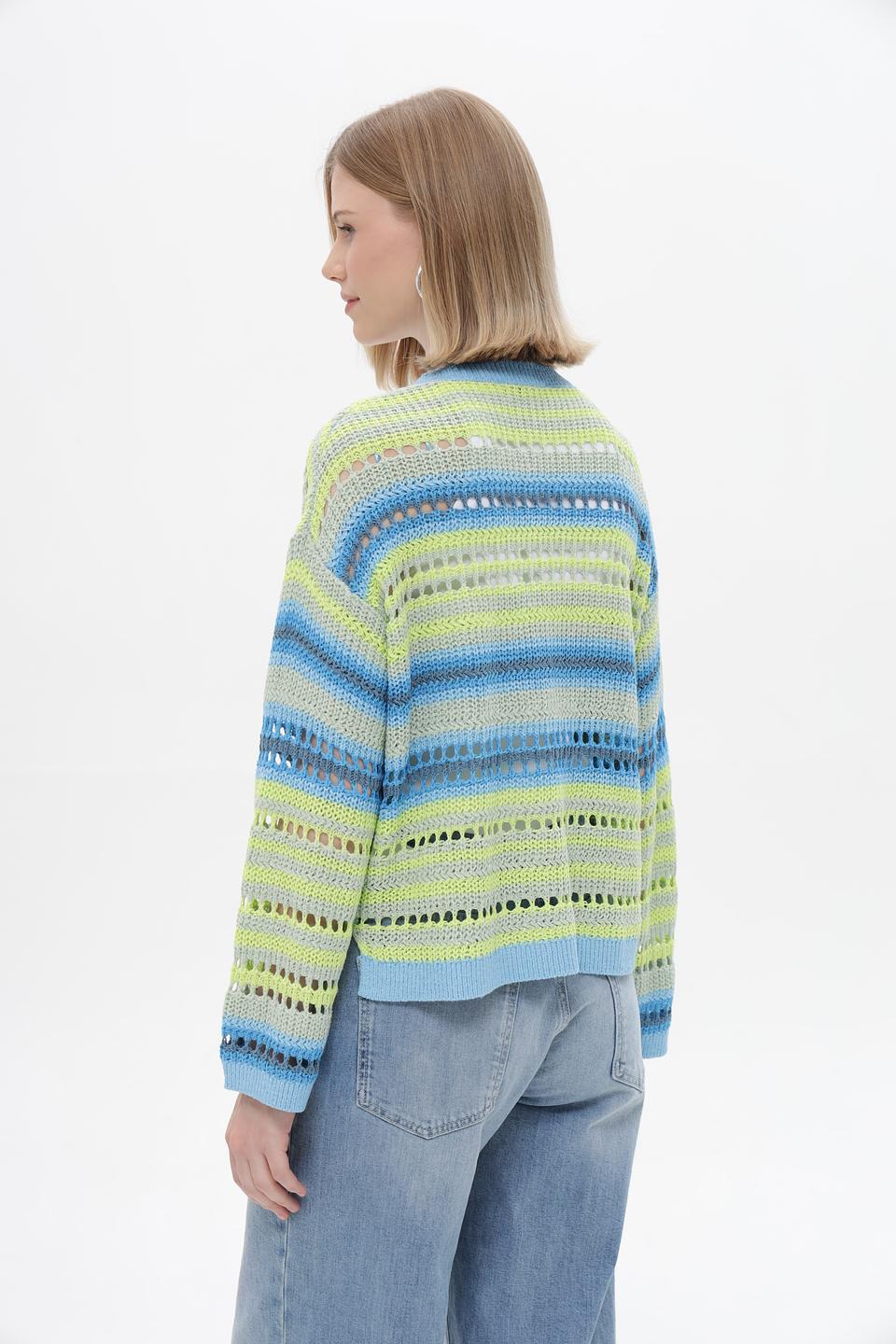 Жакет Tom Tailor полосатый