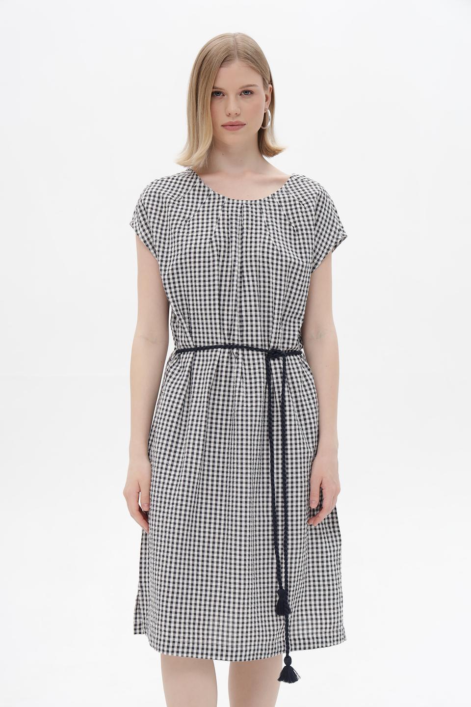 Платье Time Zone в клетку