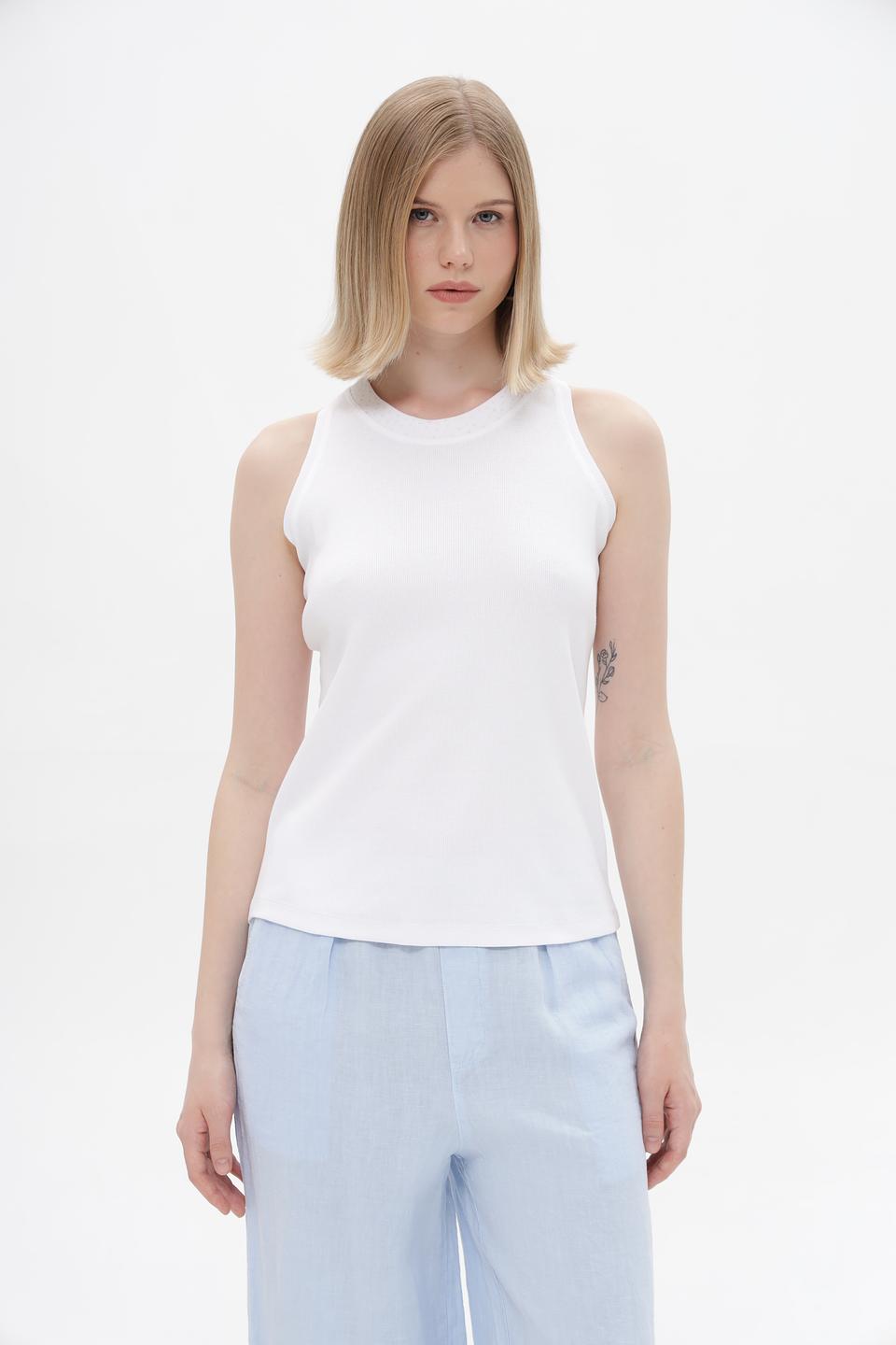 Топ Suza женский белый