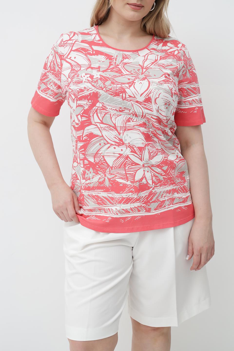 Футболка Lebek с принтом