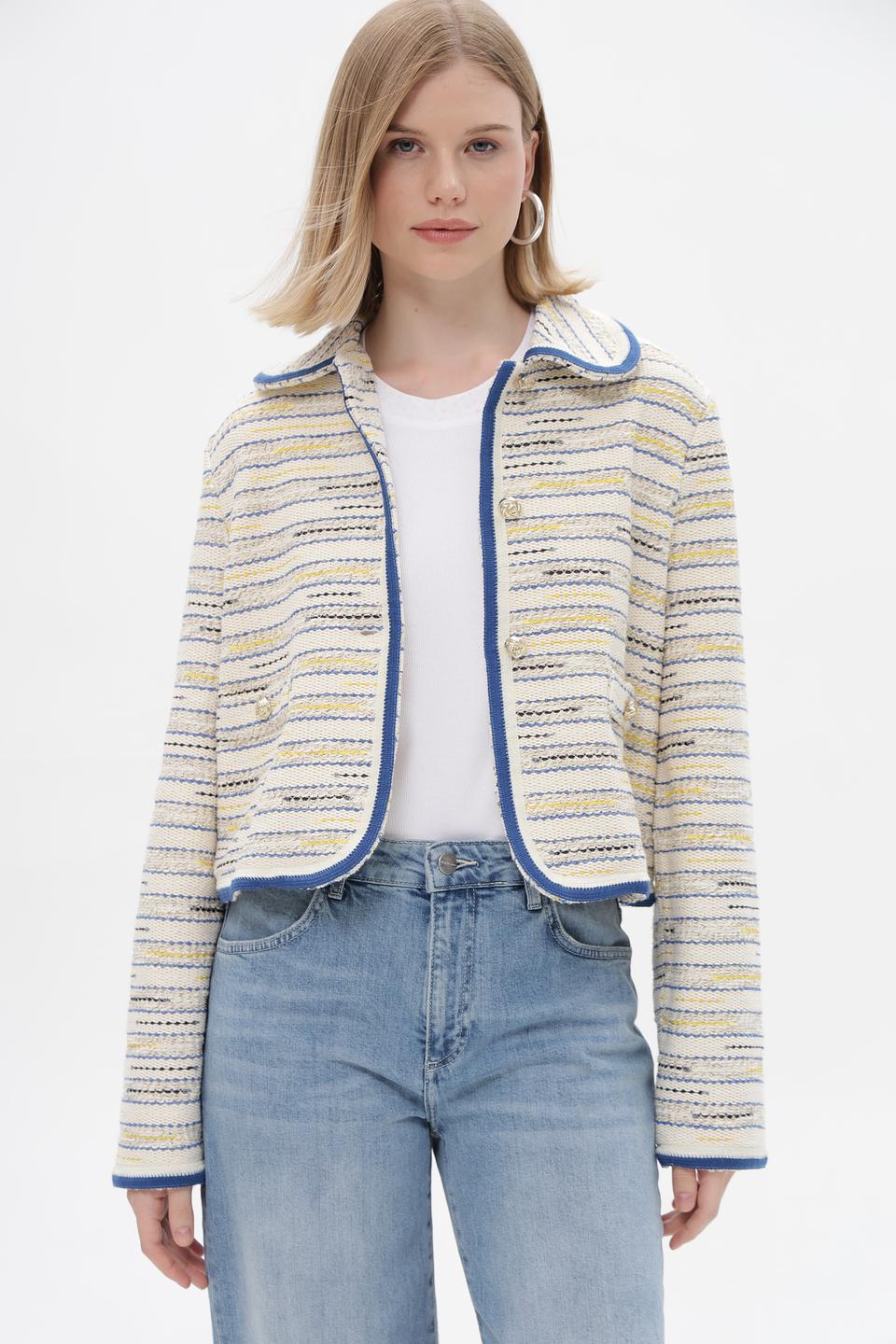 Жакет Rich and Royal в полоску