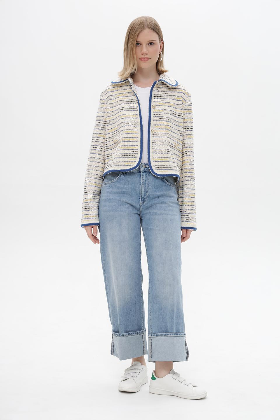 Жакет Rich and Royal в полоску