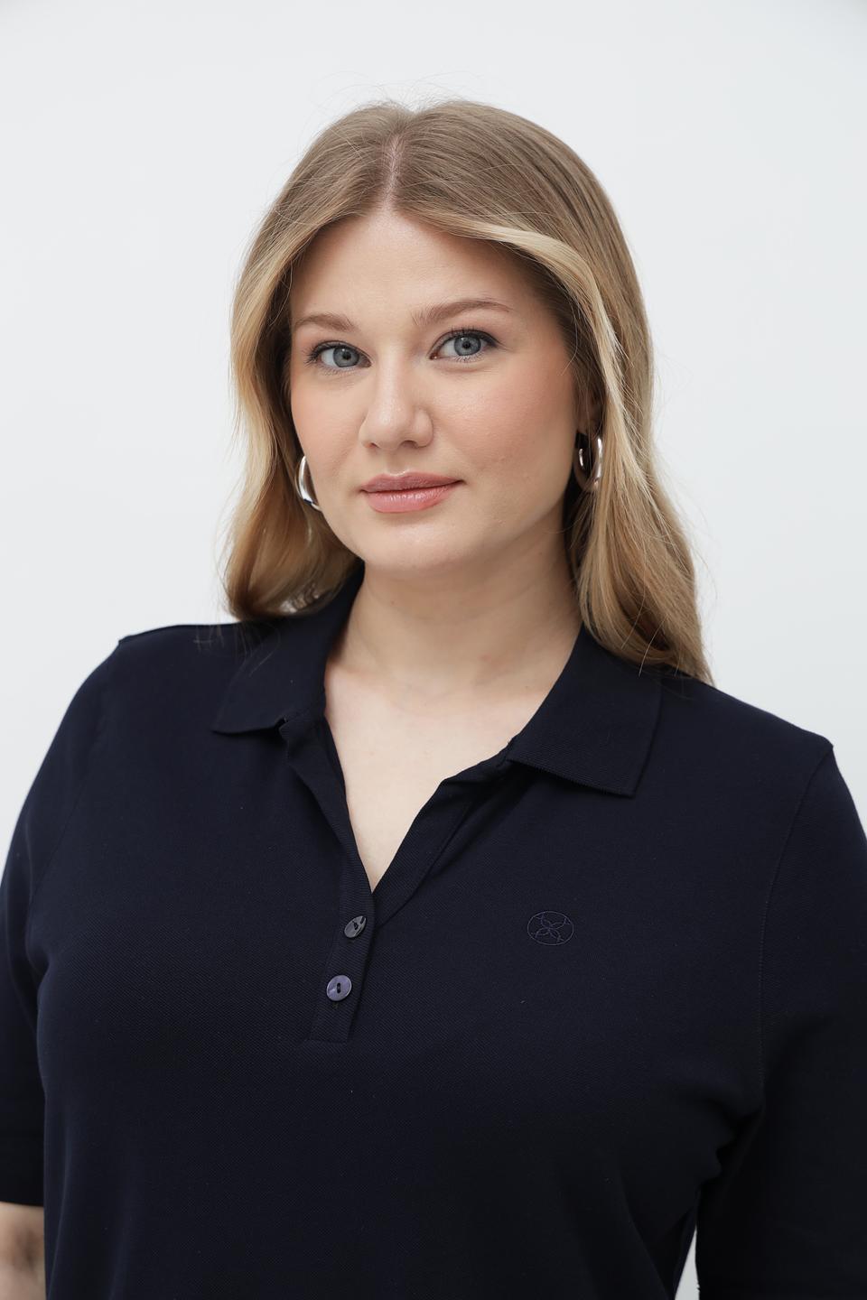 Платье-поло Gollehaug чёрное