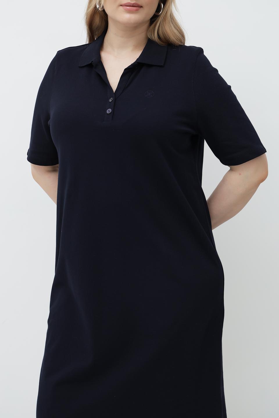 Платье-поло Gollehaug чёрное