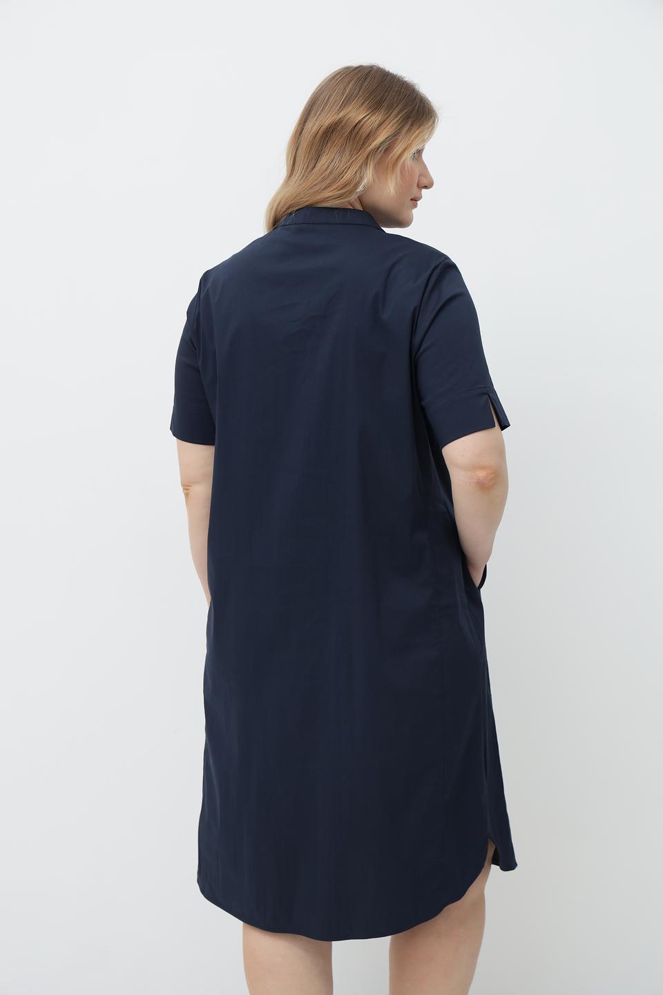 Платье Frank Walder тёмно-синее