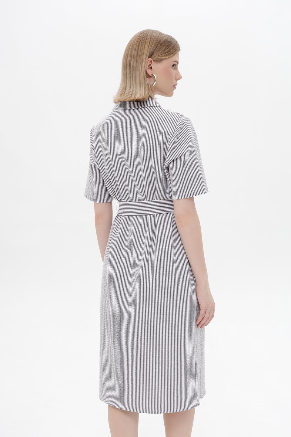 Платье Frank Walder в полоску