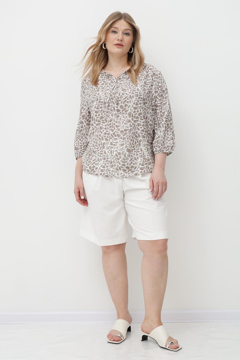 Блузка Frank Walder с принтом