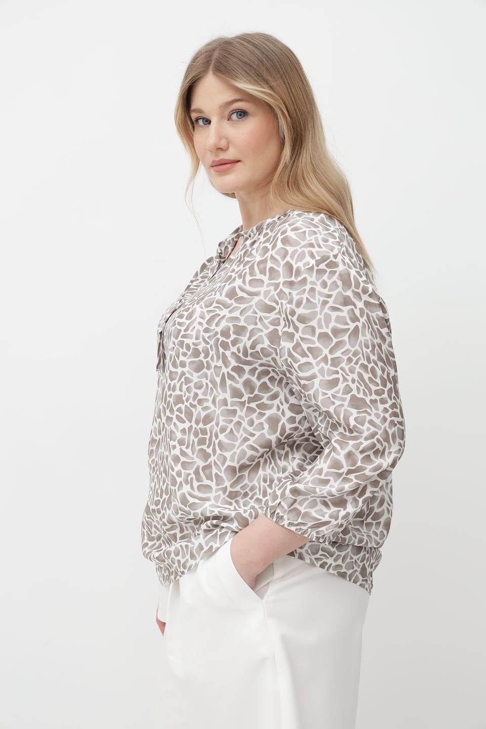 Блузка Frank Walder с принтом