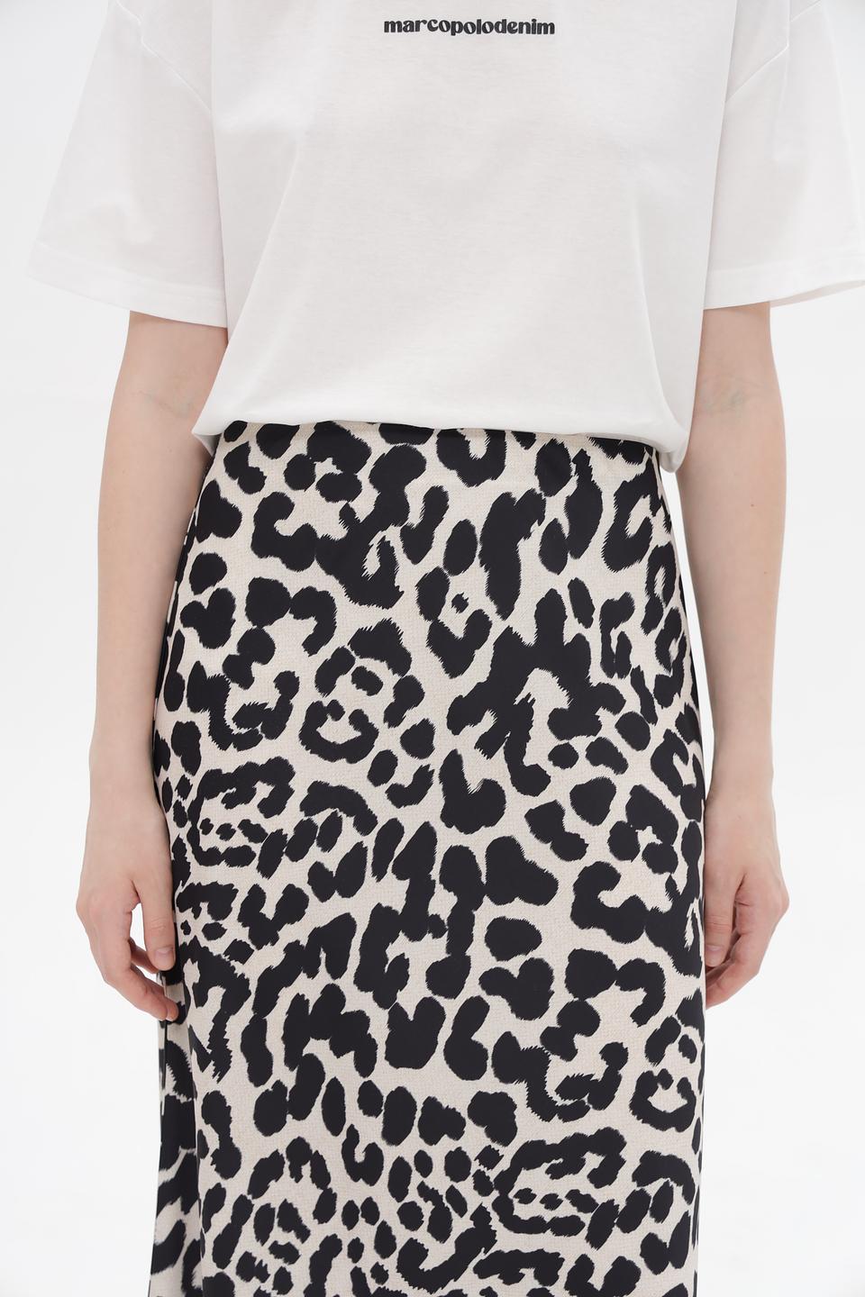 Юбка Monari с леопардовым принтом