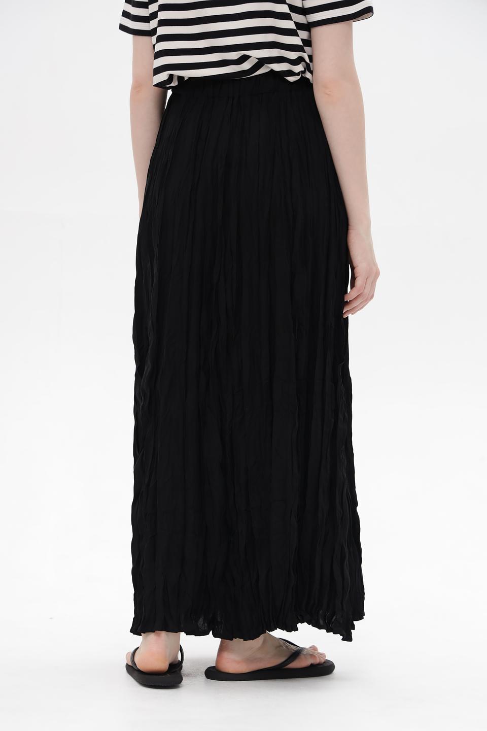 Юбка Monari чёрная плиссированная