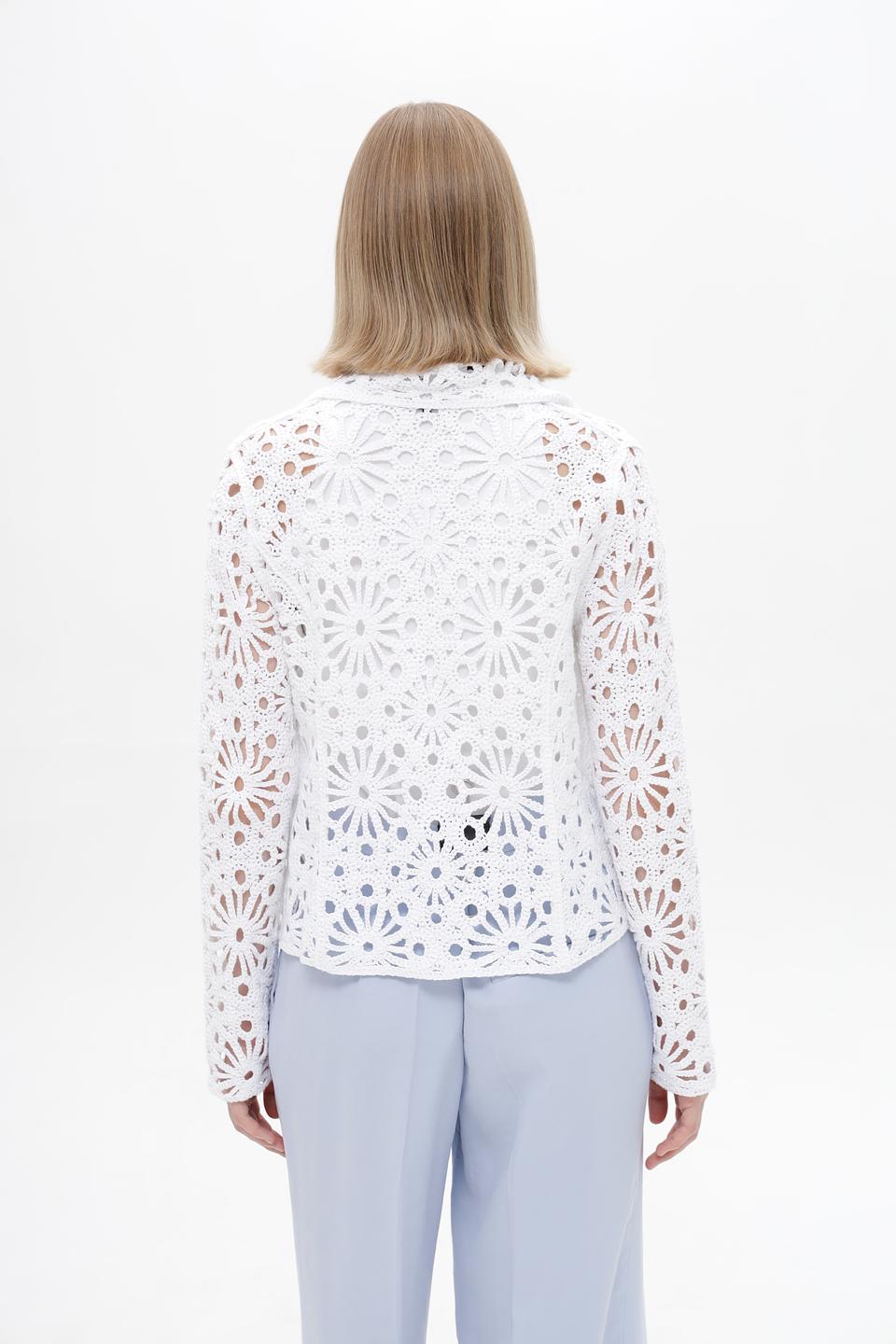 Жакет Monari с ажурной отделкой