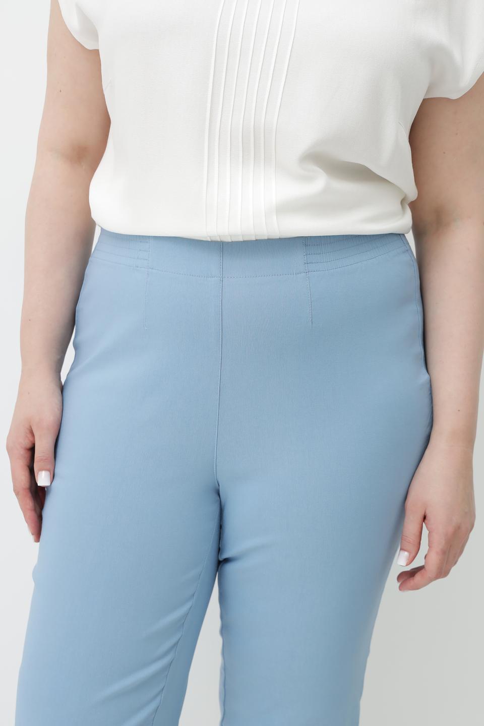 Брюки кюлоты Via Appia голубые
