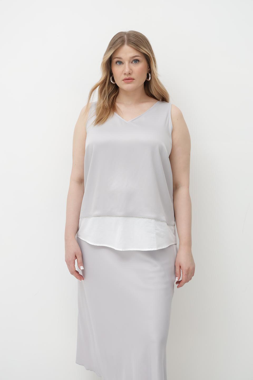 Топ Tuzzi с воротником