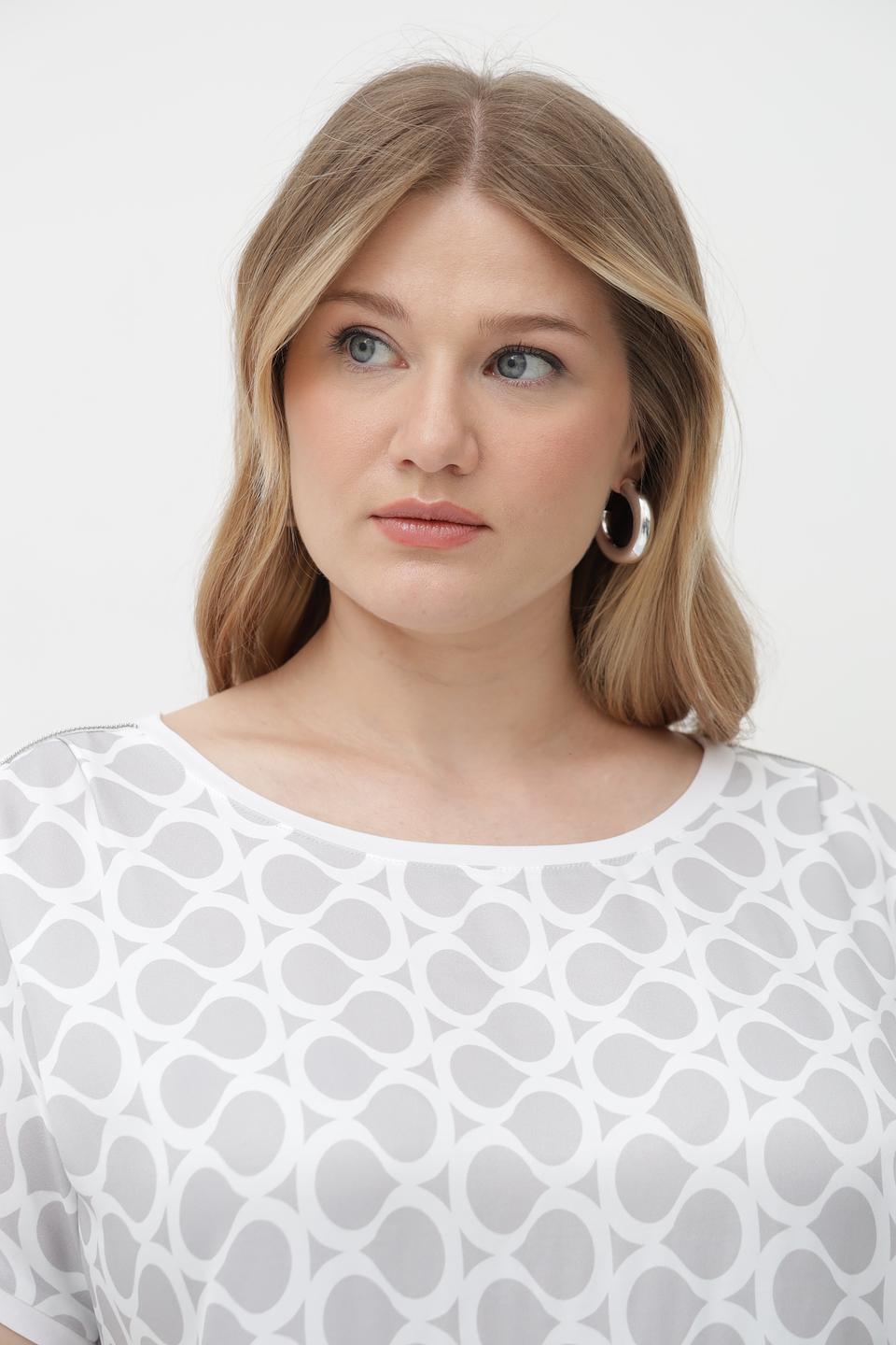 Блуза Tuzzi с принтом