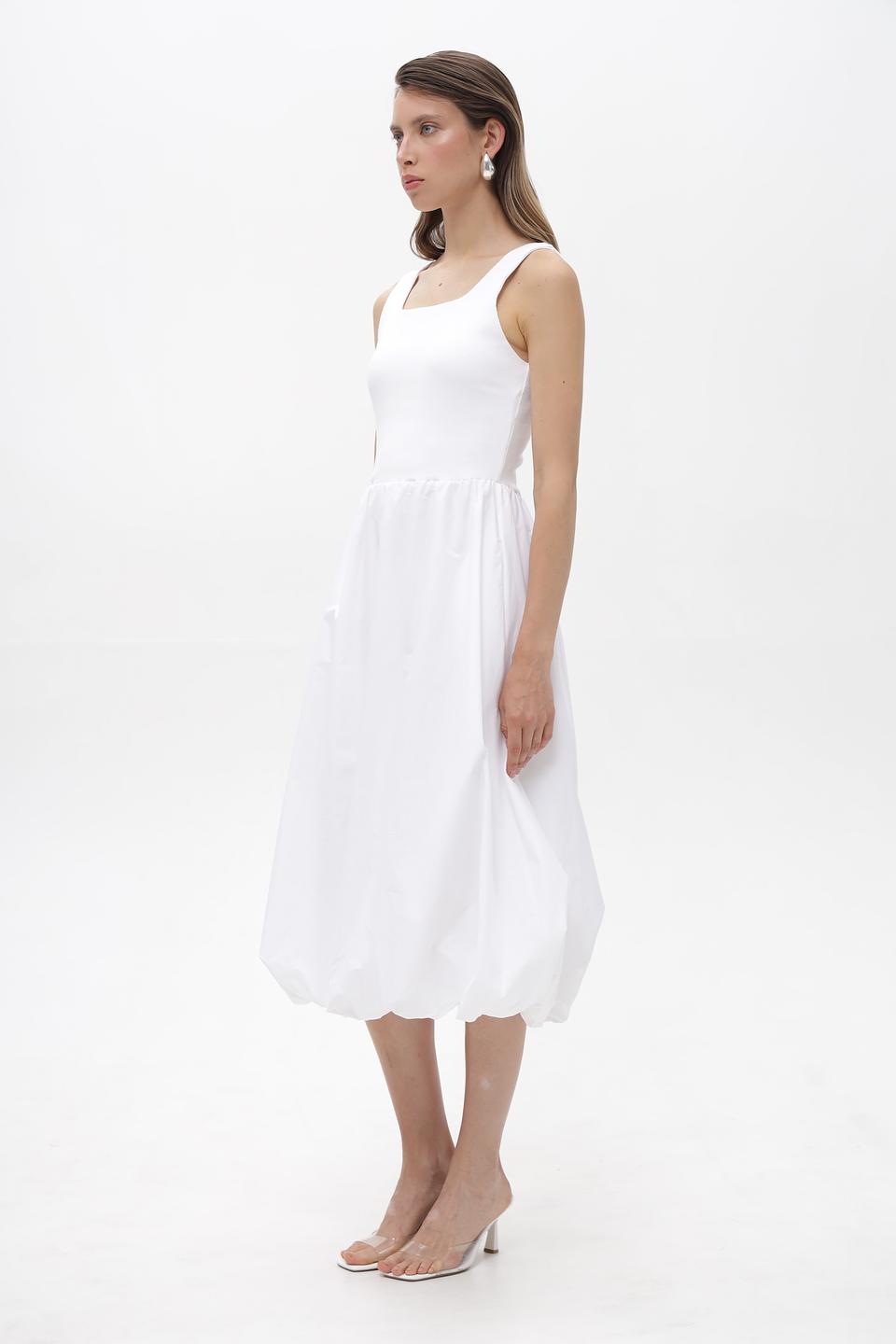 Платье Rich and Royal белое