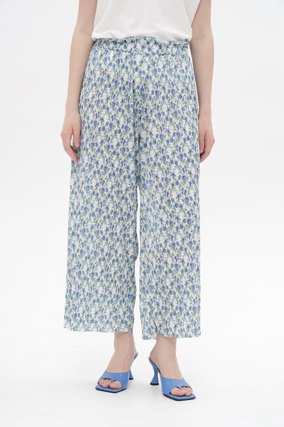 Брюки Rich and Royal с цветочным принтом