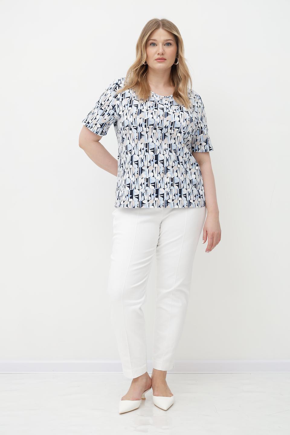 Футболка Barbara Lebek с принтом