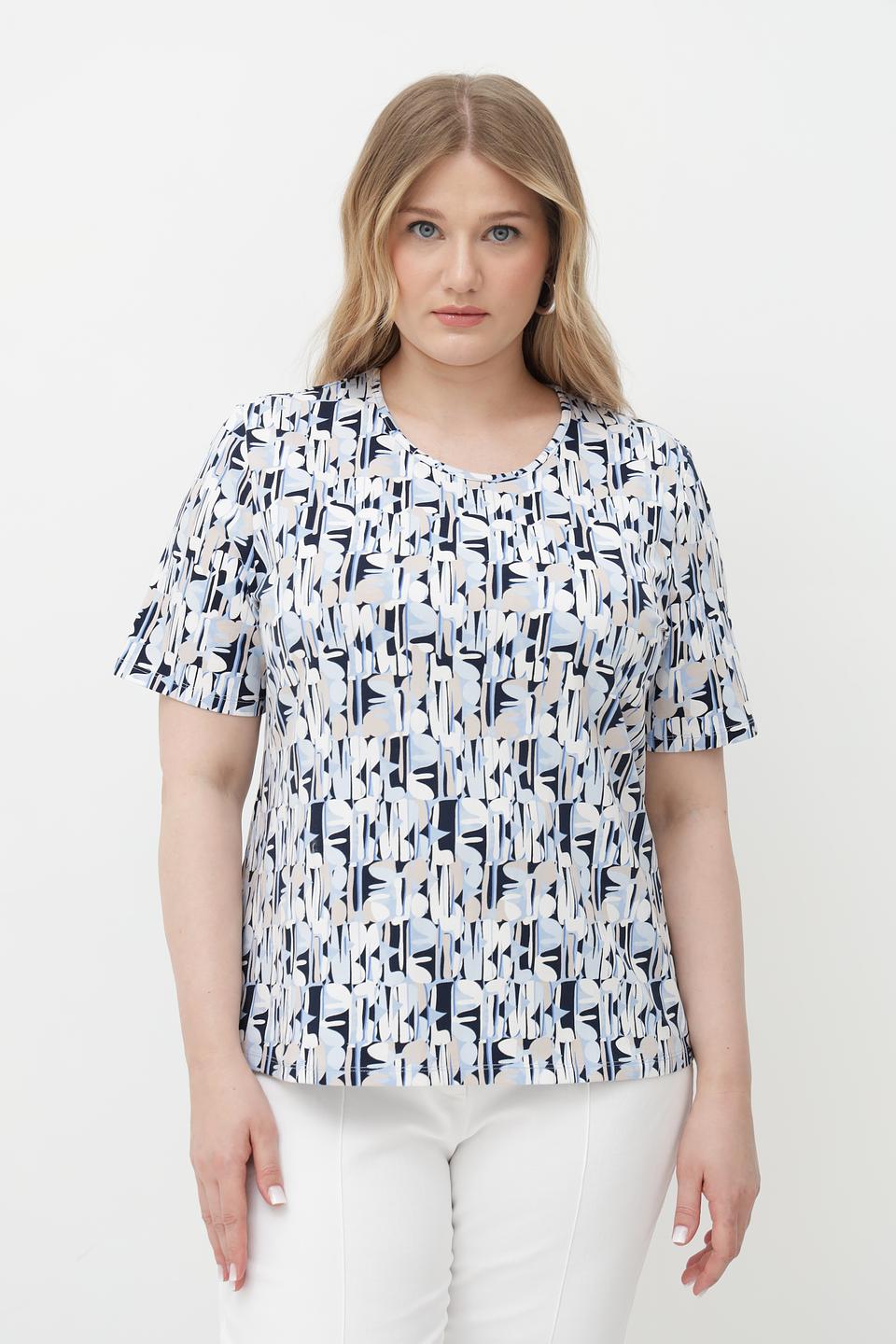 Футболка Barbara Lebek с принтом