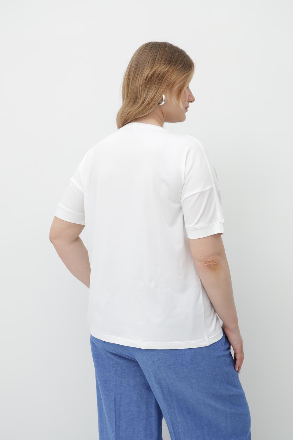 Футболка Olsen с цветочным принтом