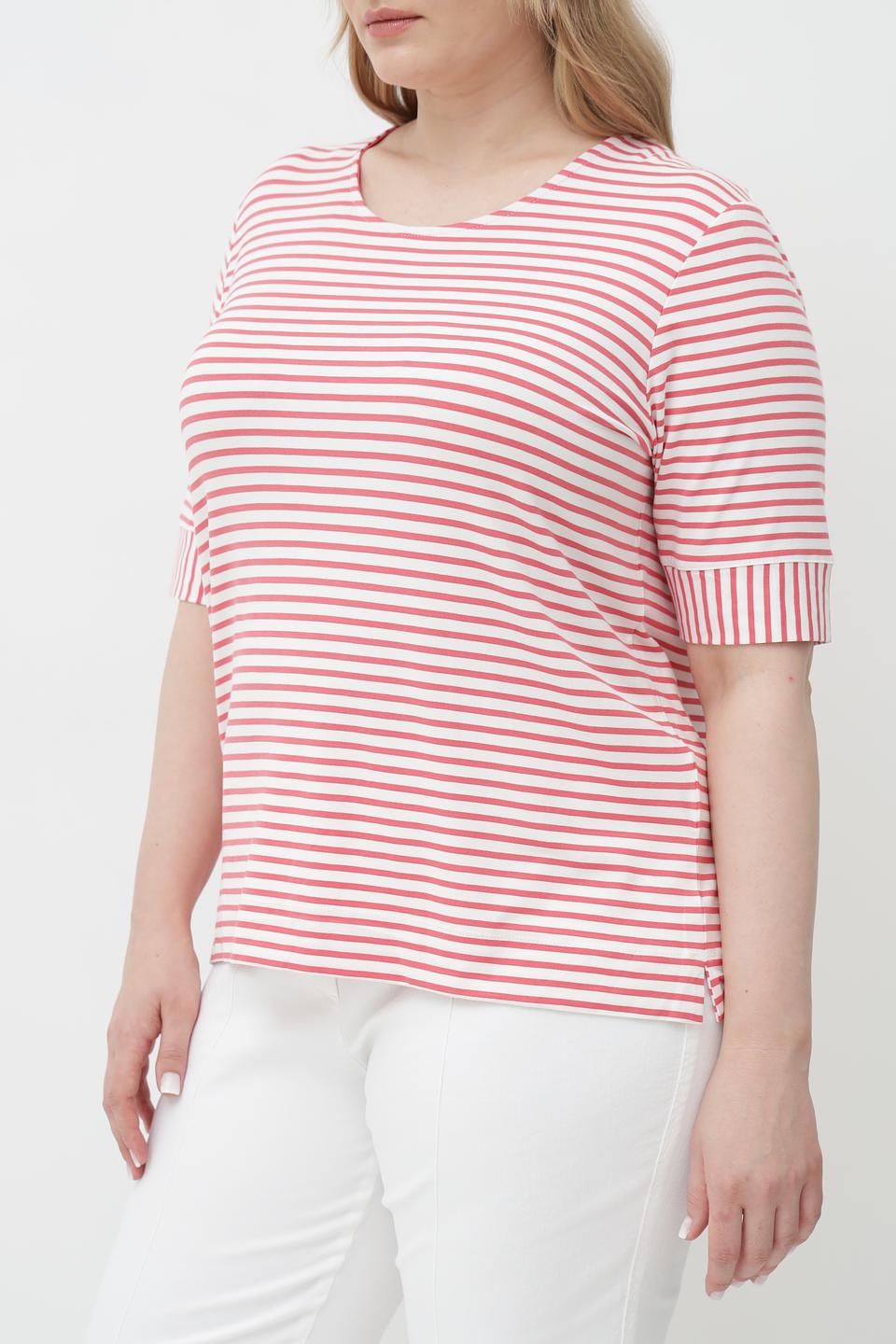 Футболка Bianca в полоску белая
