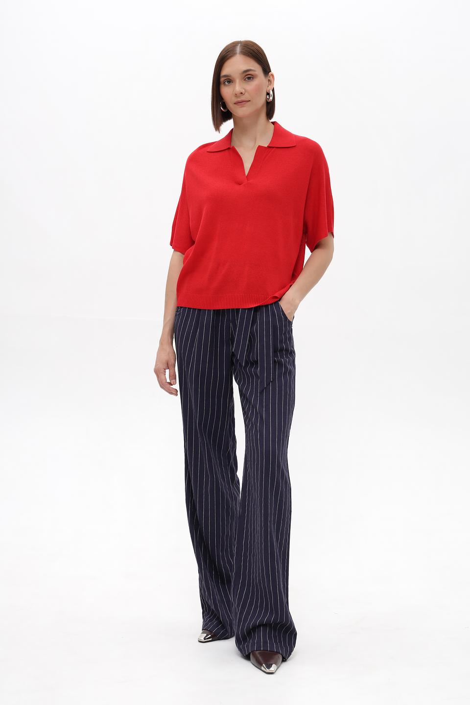 Брюки в полоску Ppep