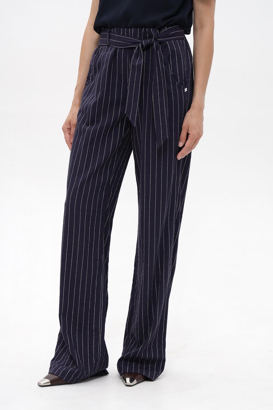 Брюки в полоску Ppep