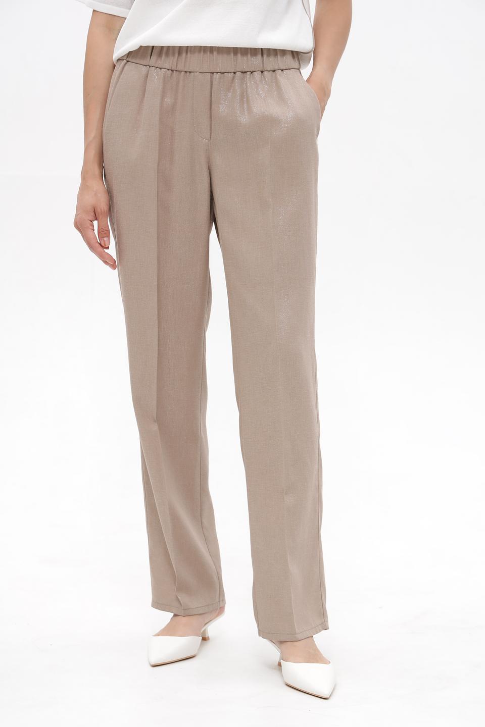 Брюки Toni collection бежевые