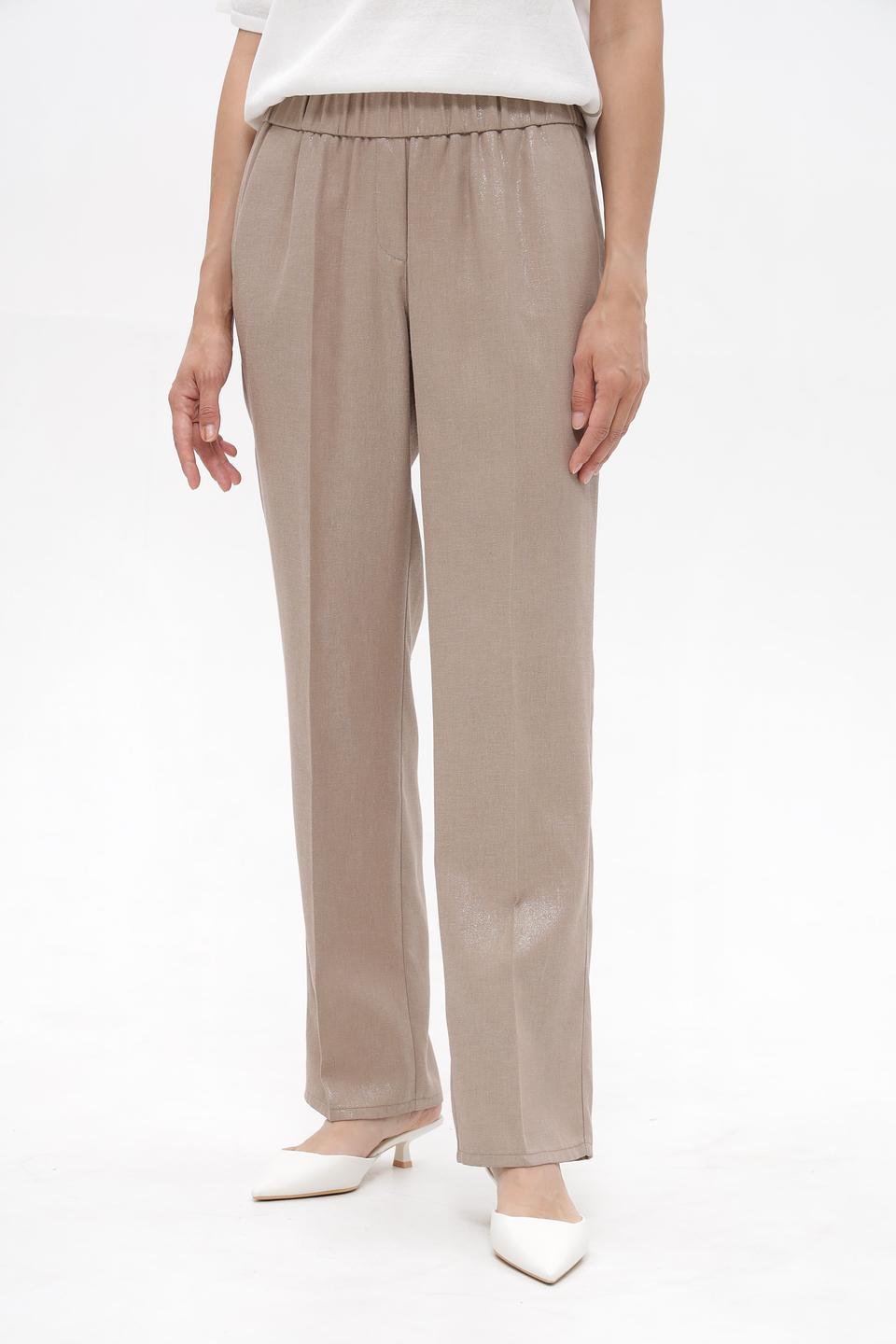 Брюки Toni collection бежевые