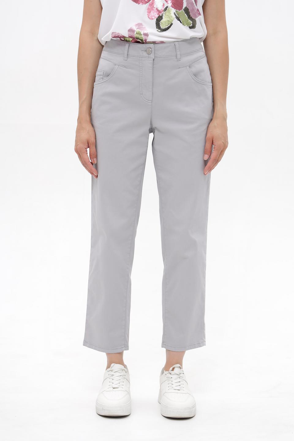 Джинсы Capri Luisa Cerano серые