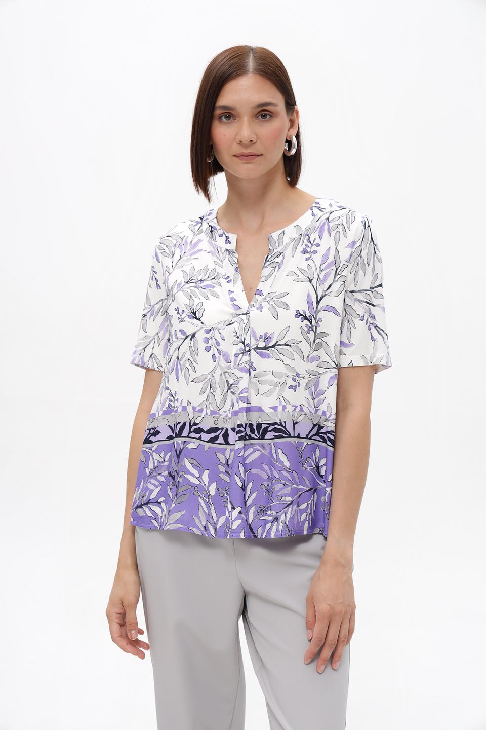 Блузка Frank Walder с цветочным принтом