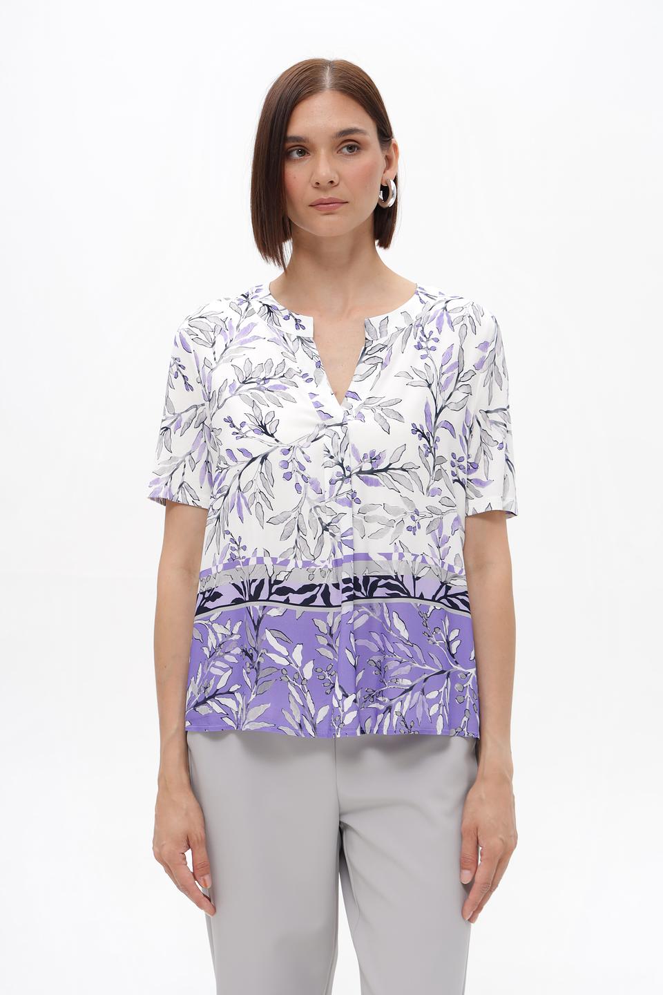 Блузка Frank Walder с цветочным принтом