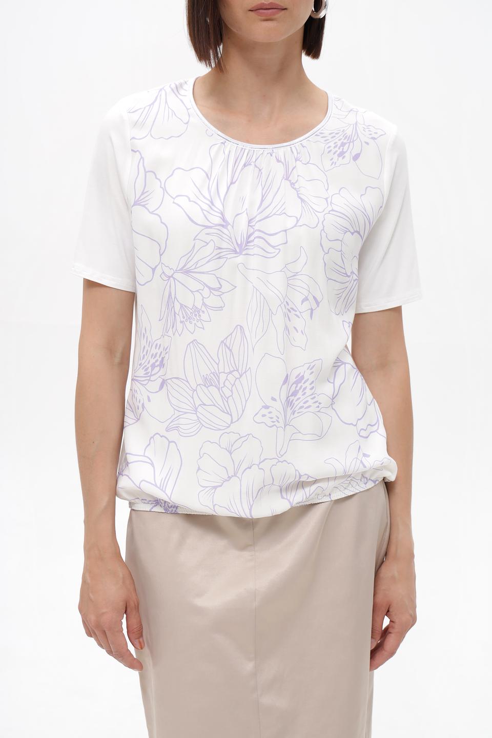 Блузка Frank Walder с цветочным принтом