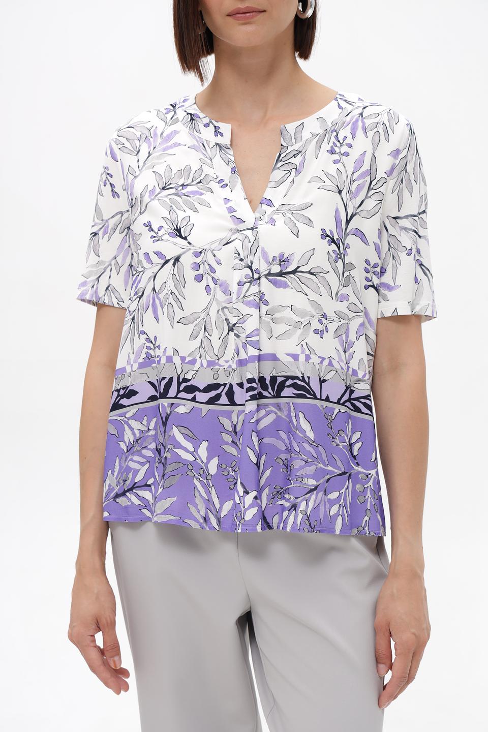 Блузка Frank Walder с цветочным принтом