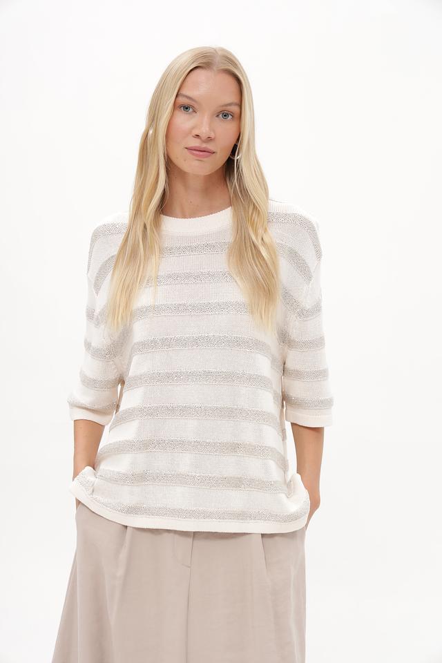 Пуловер Marc Aurel в полоску