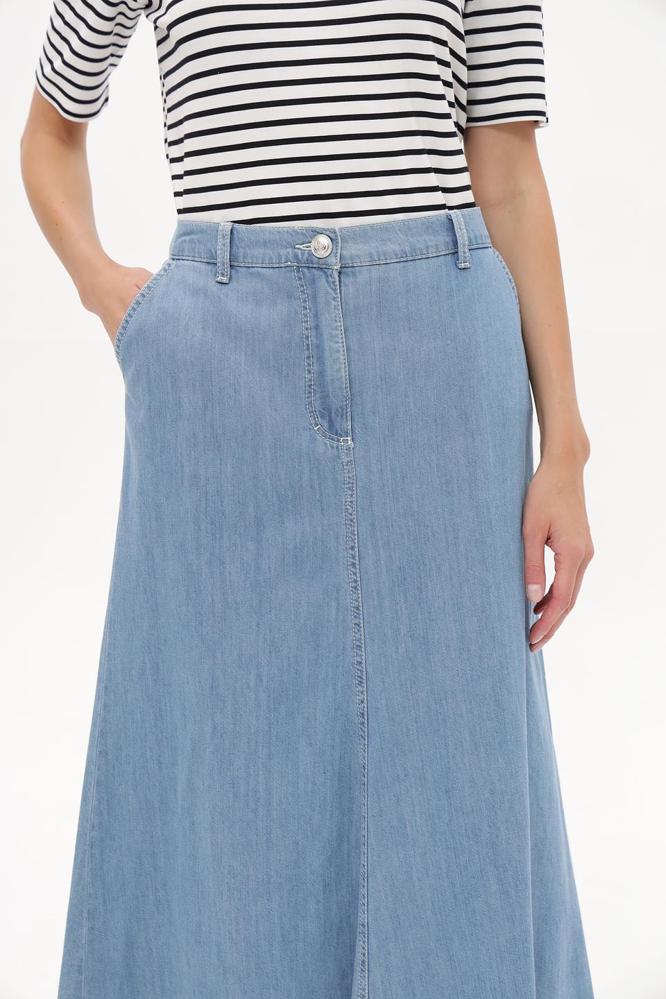 Юбка Betty Barclay деним голубой