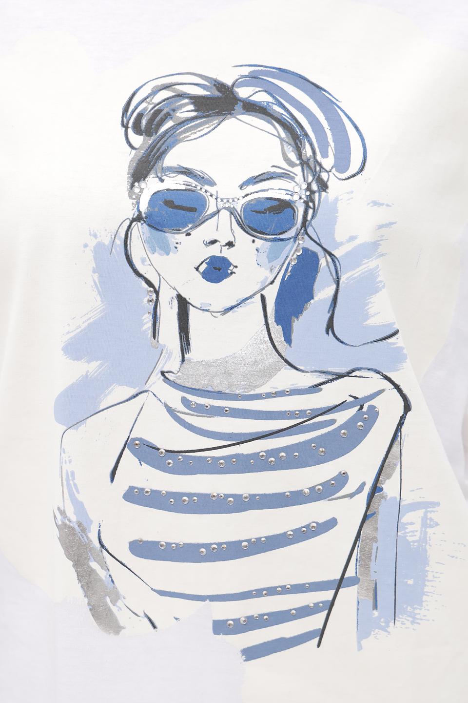 Футболка Oui с принтом