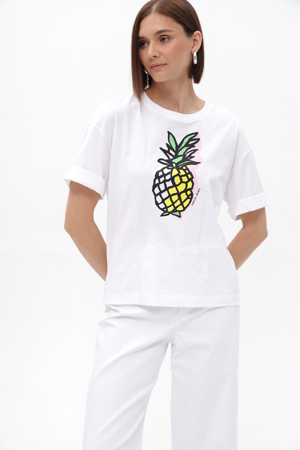 Футболка Marc Cain с ананасом