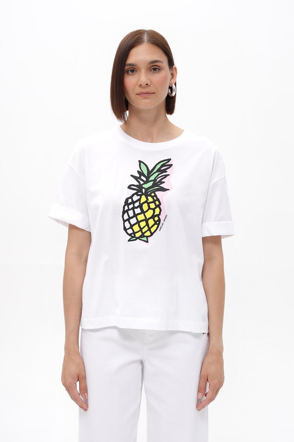 Футболка Marc Cain с ананасом
