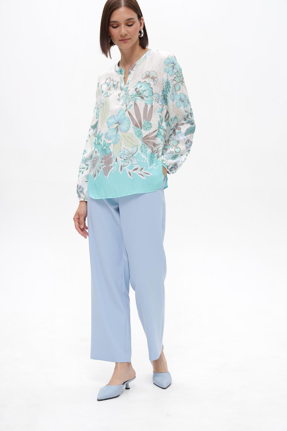 Блузка Frank Walder с цветочным принтом