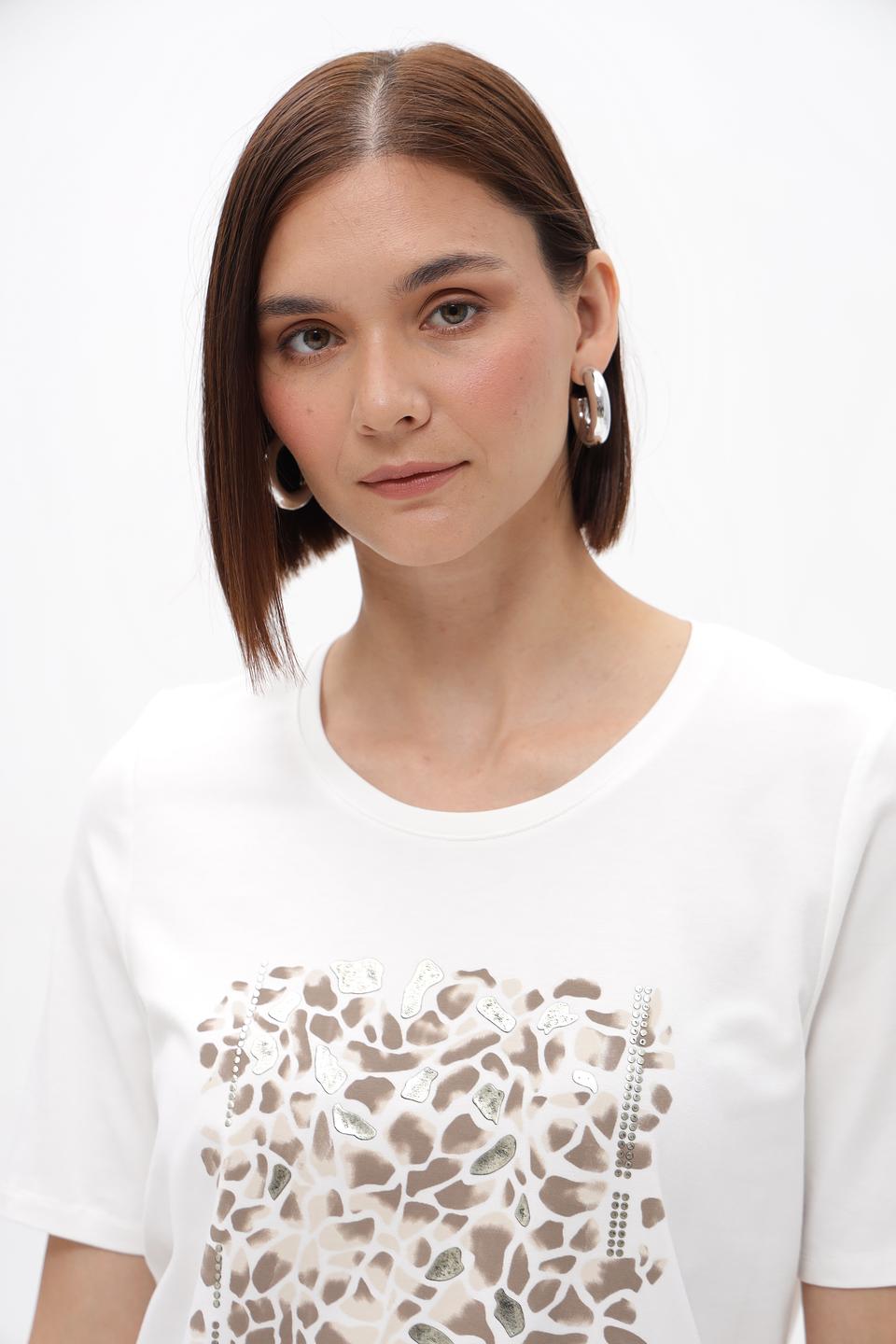 Футболка Frank Walder с принтом