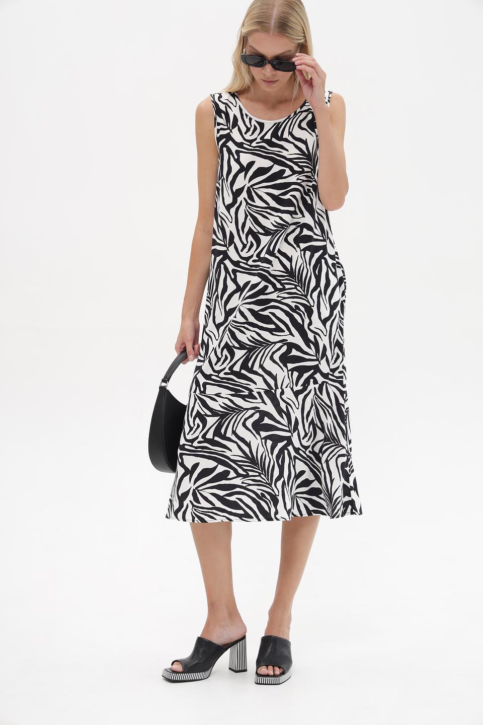 Платье Betty Barclay принт зебра