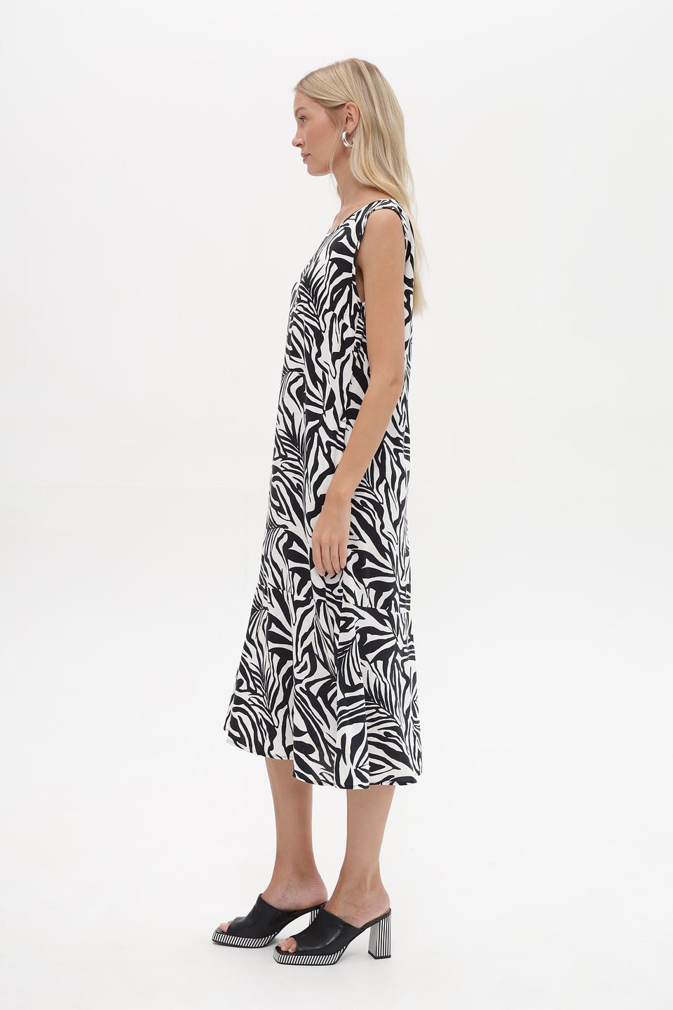 Платье Betty Barclay принт зебра