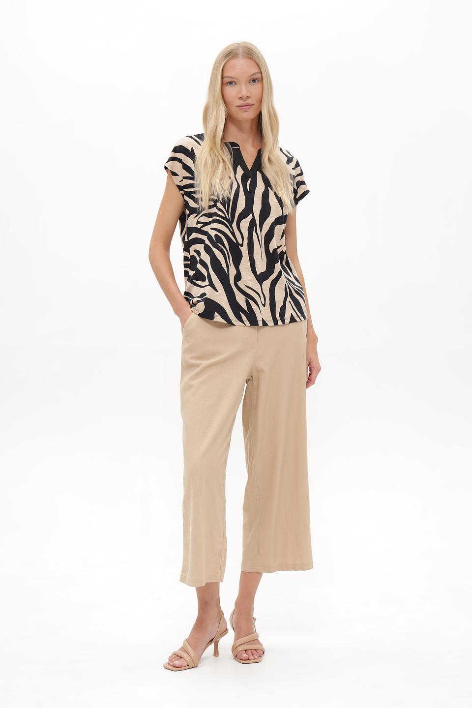 Блузка Betty Barclay принт зебра