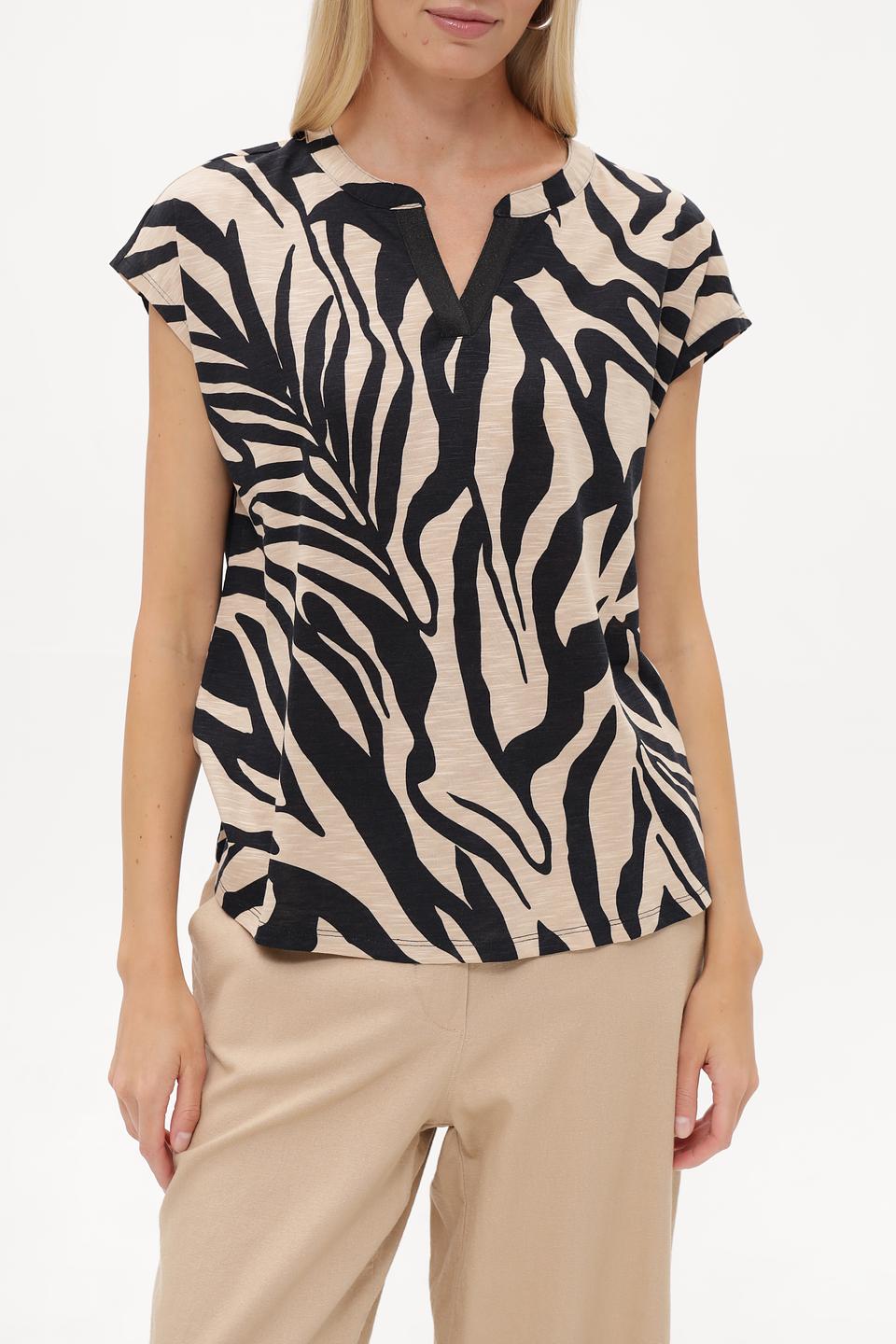 Блузка Betty Barclay принт зебра