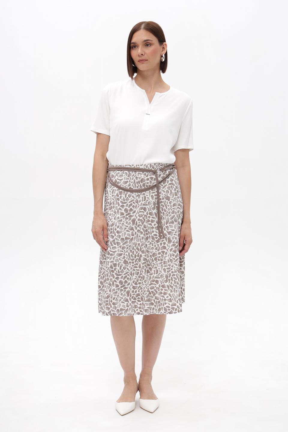 Юбка Frank Walder с принтом