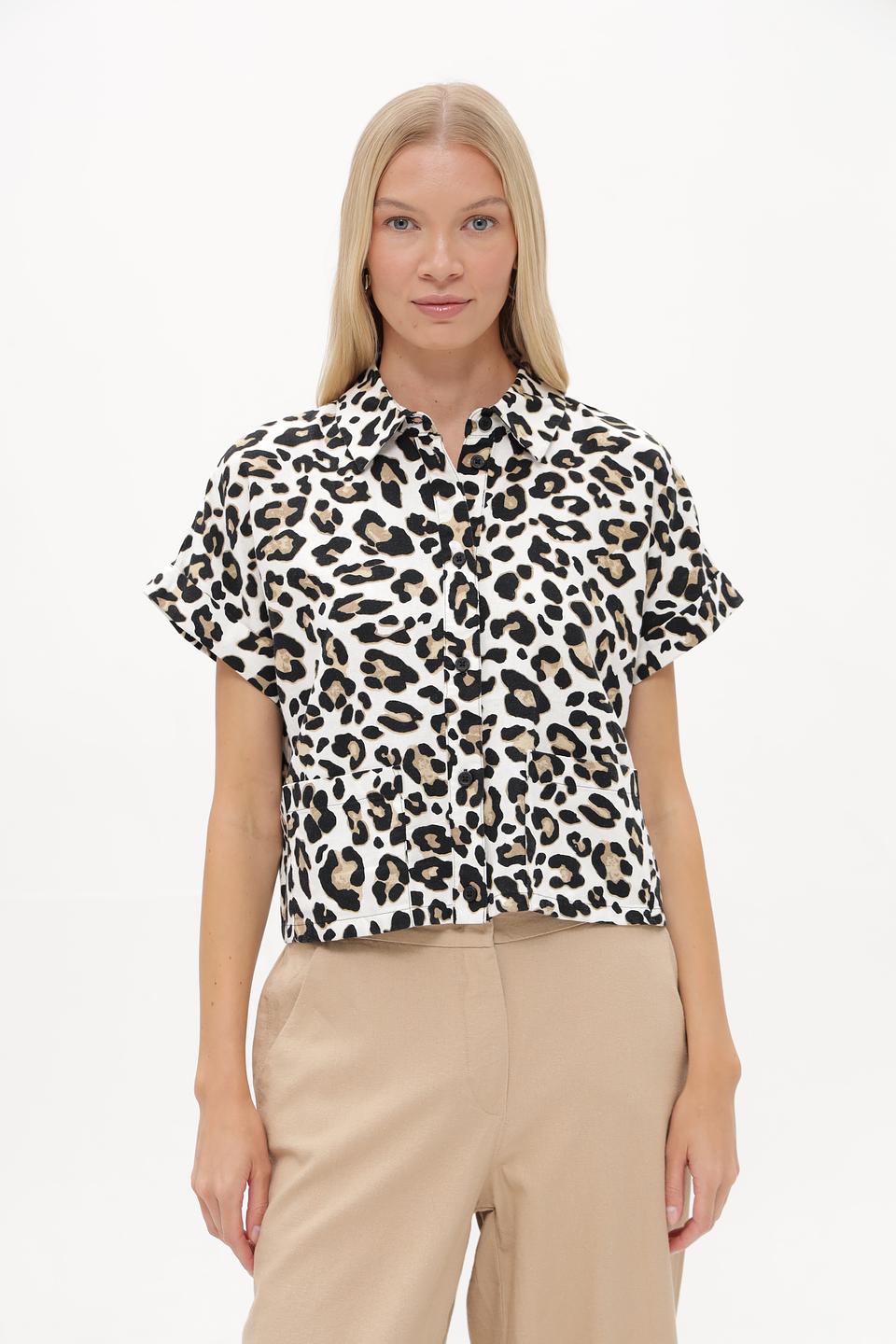 Блуза Betty Barclay леопард